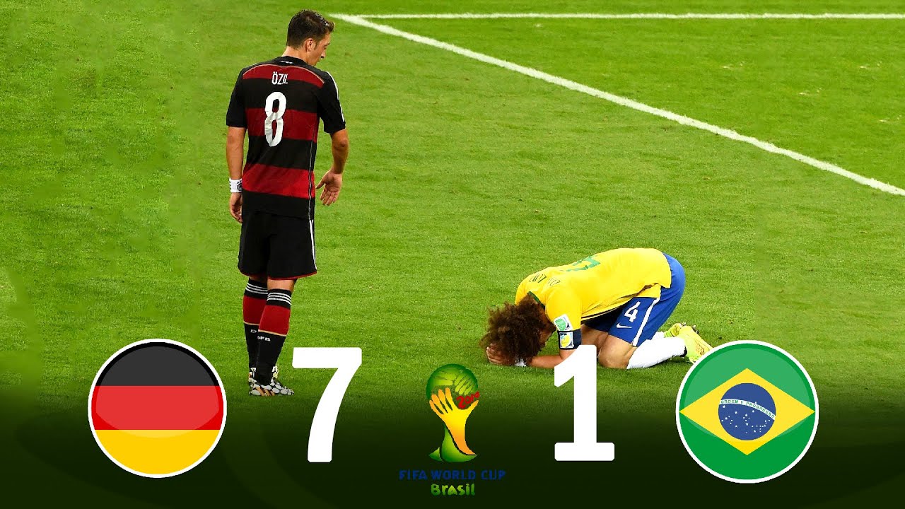 【ミネイロンの惨劇】ブラジルvsドイツ 1-7 ワールドカップ 2014準決勝 【伝説の試合】