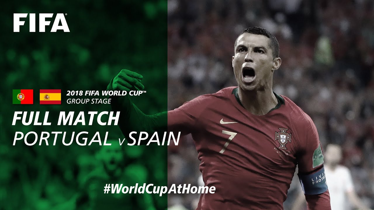 #WorldCupAtHome | Portugal v Spain (Russia 2018)