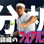 【テニス】錦織圭のフォアハンド解説