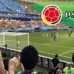 試合開始6分、香川のシュートをサンチェスが手で止めてしまい一発退場！日本がPKを獲得し、これを香川が落ち着いて決めて日本が先制！ – 2018 FIFAワールドカップ
