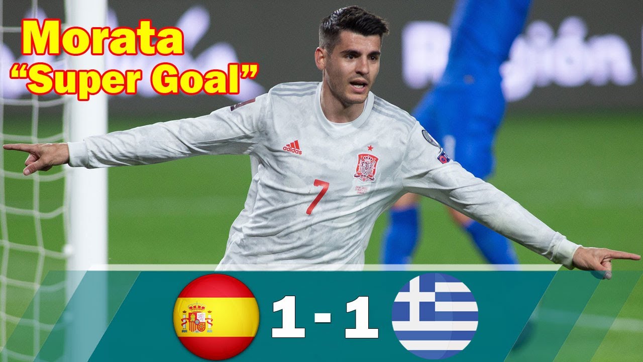 「華麗で圧巻…！」アルバロ・モラタが”スーパーゴール”…スペイン対ギリシャ ワールドカップ欧州予選