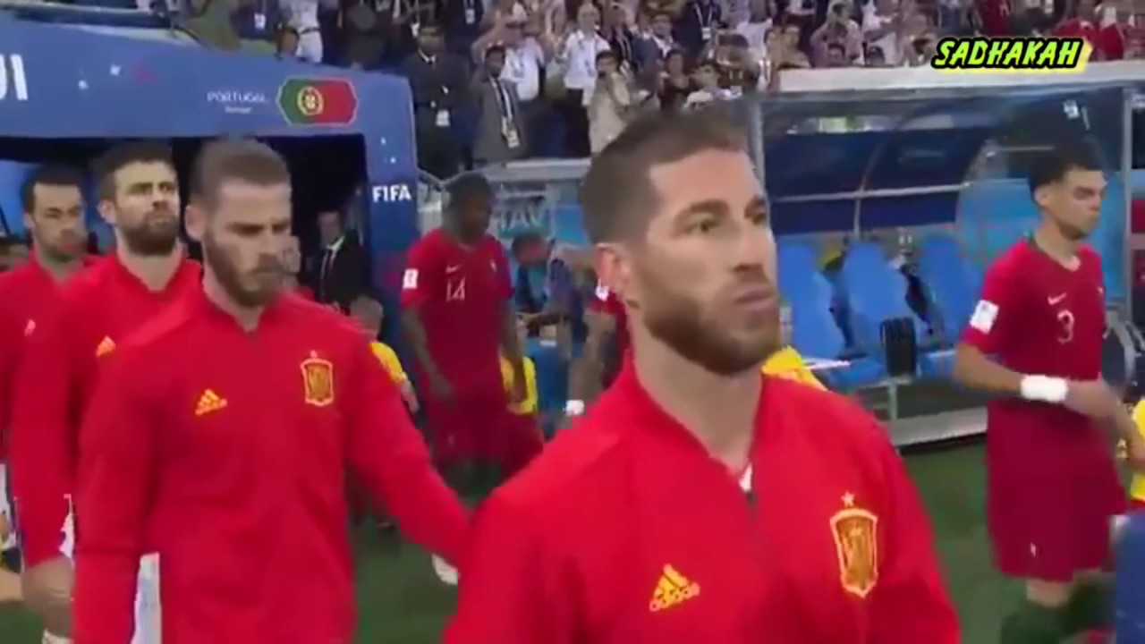 ⚽【ロシアW杯2018】互いに譲れない王者の誇りを賭けた闘い！スペインVSポルトガル　ハイライト