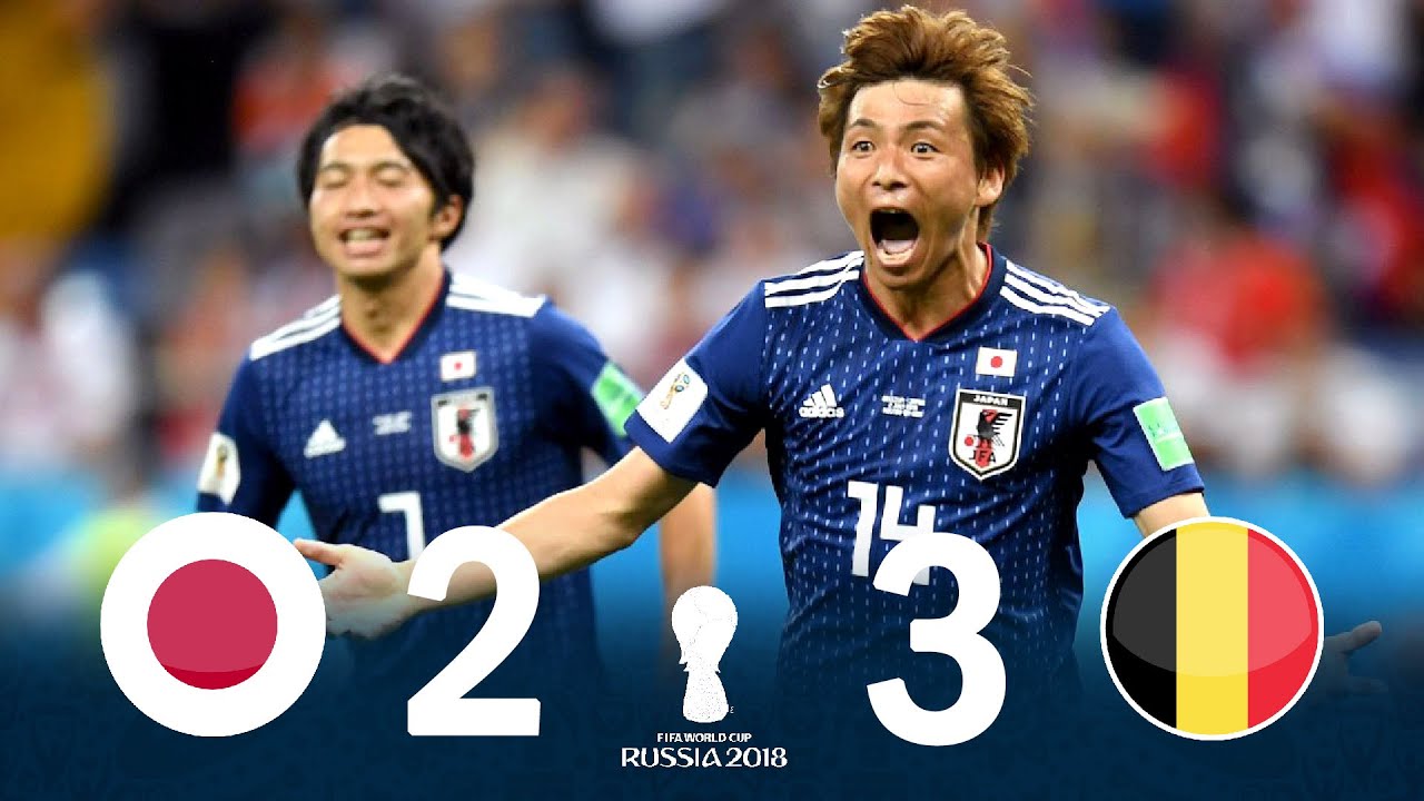 【歴史的な一戦】日本vsベルギー   世界に衝撃を与える日本代表！2018 W杯 HD 1080p