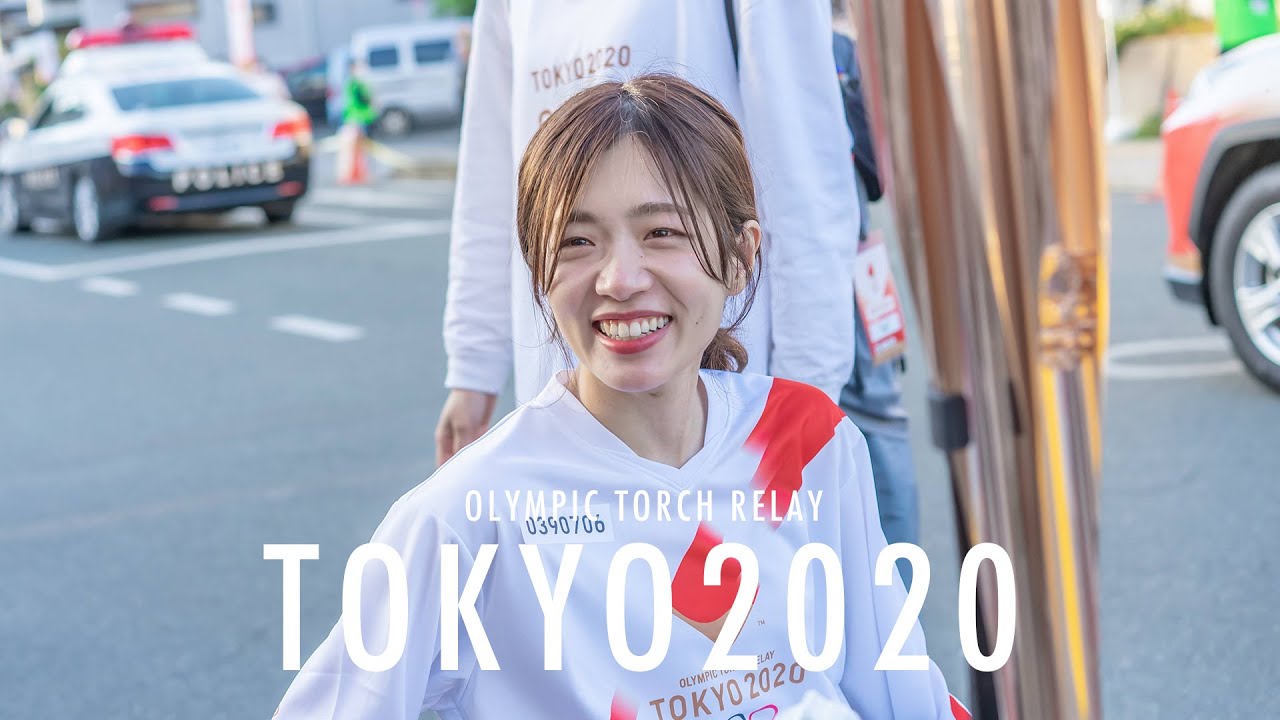 【東京2020オリンピック】車椅子で走る感動の聖火リレー in 熊本県玉名市