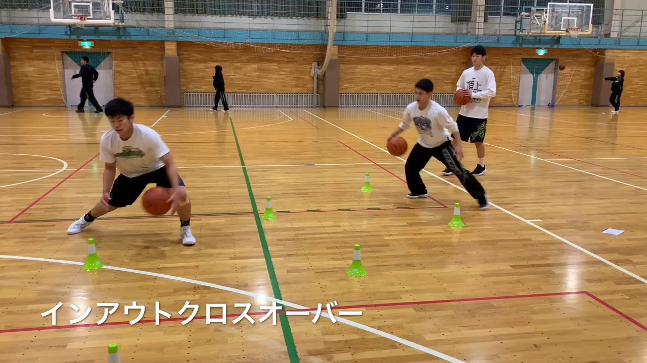 バスケットボール　Basketball Work Out 8 ドリブル練習 山ちゃんズ 농구 연습　드리블