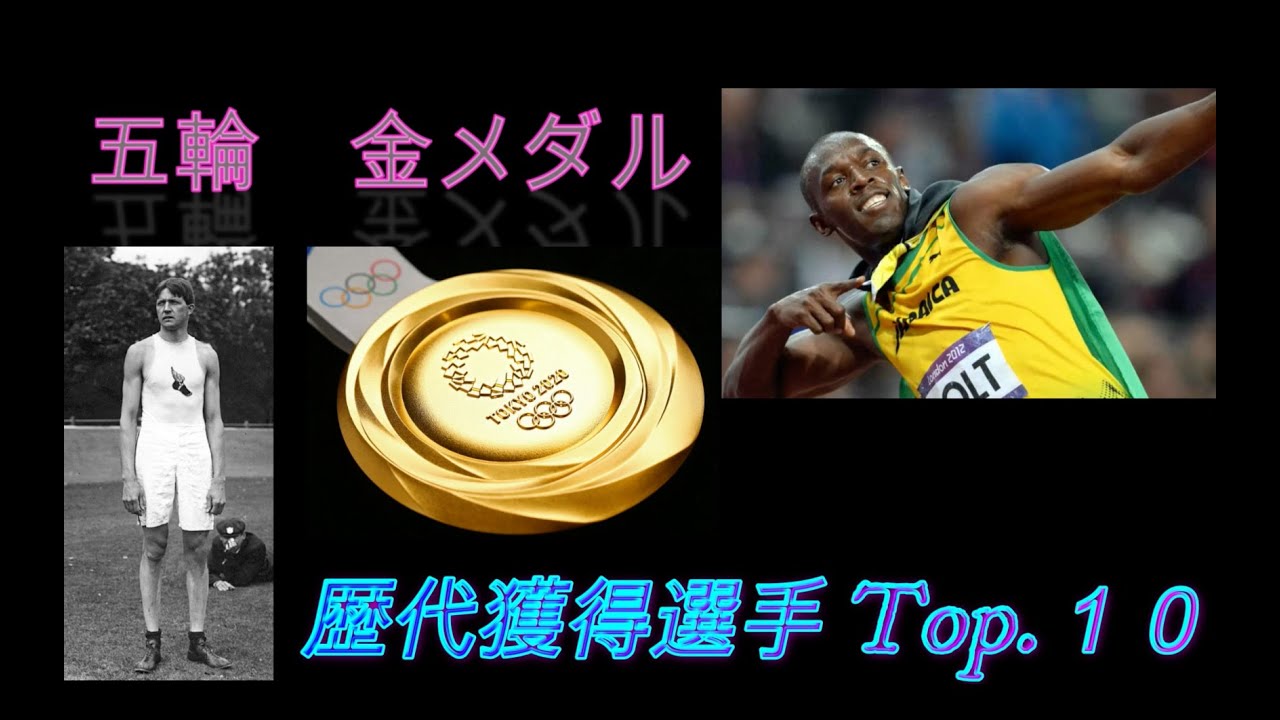 【Ranking Factory】 オリンピック　金メダル　獲得数　歴代ランキング　TOP.10