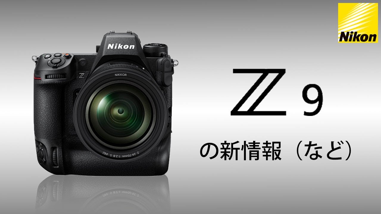 東京オリンピックで見えてきた Nikon Z9 の仕様と Canon EOS R3 の画素数