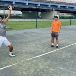 【テニス】サーブを教える元日本代表のコーチ