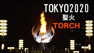 【4K】東京オリンピック 聖火 東京夜景 〜TOKYO2020 Torch Tokyo Night view〜  FinalFantasy [MAIN THEME] Tokyo Olympics