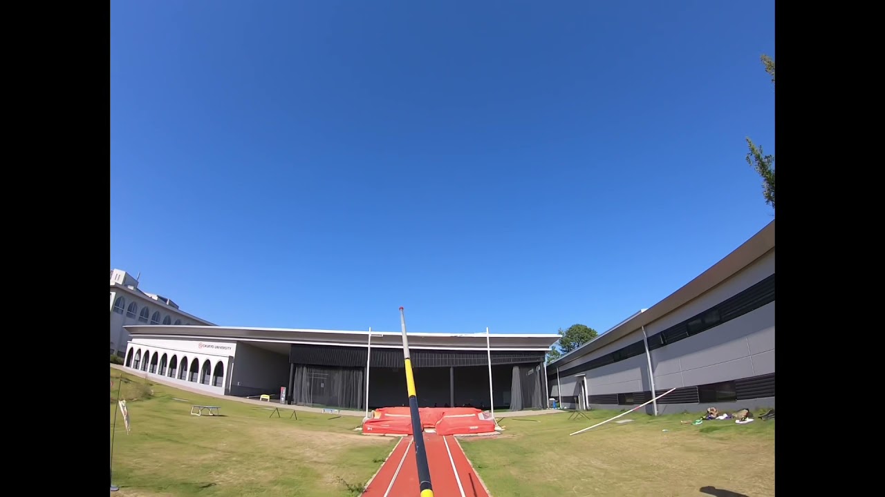 棒高跳び　オリンピック選手の目線映像