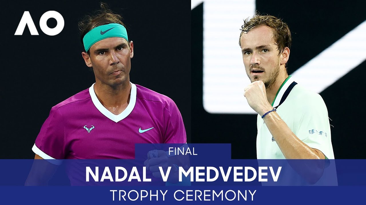 LIVE: Nadal v Medvedev: Trophy Ceremony | Australian Open 2022