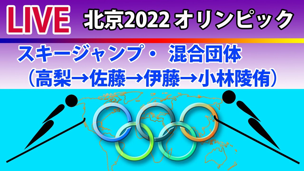 【北京2022オリンピック】スキージャンプ結果・  混合団体（高梨→佐藤→伊藤→小林陵侑）