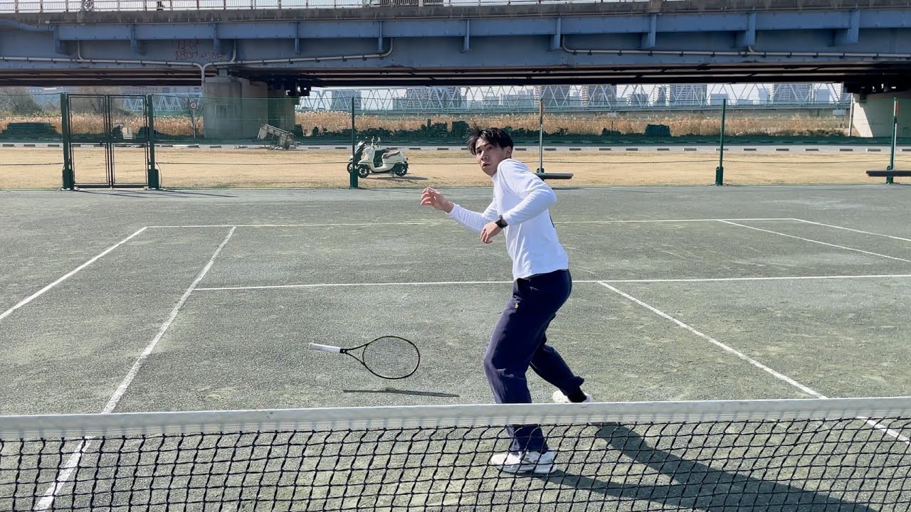 【テニス】デモンストレーションで生徒にボコボコにされるコーチ【あるある】