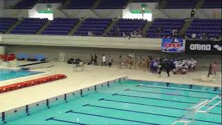 2022春JO　ジュニアオリンピック水球１のライブ配信　　京都踏水会(白) vs 山口水球(青)