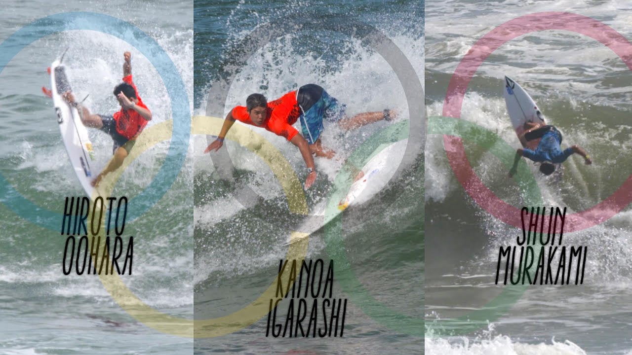 【Surfing】サーフィン東京オリンピック日本代表候補メンズ3人！！宮崎での世界大会。