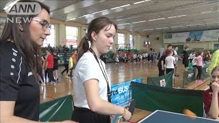 隣国ポーランドへ避難　子どもたちがスポーツで交流(2022年4月8日)