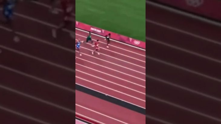 オリンピックの準決勝でアジア人が9秒8台で走ると・・・