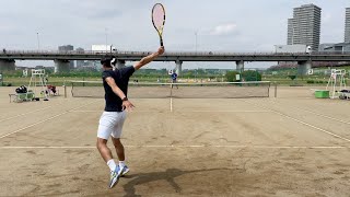 【人生初】ねぱーる、全くふざけずテニスをする