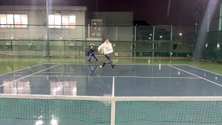 【テニス】強豪校のダブルスの陣形
