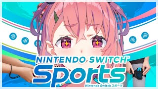 【Switch Sports】新作のswitchスポーツで遊んじゃうやよ～。【にじさんじ/笹木咲】