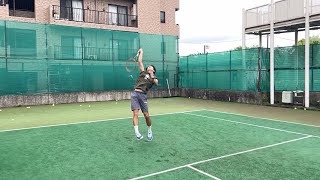 【テニス】イケメンのスマッシュの決め方【天才】