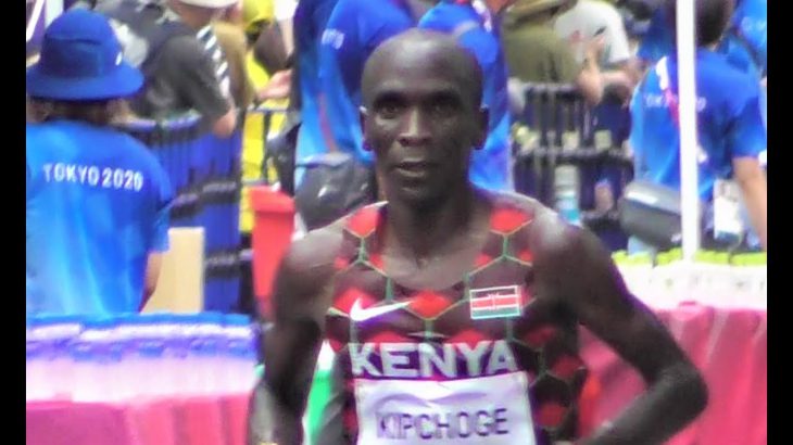 東京オリンピック2020 男子マラソン Tokyo Olympic Games 2020 Men’s marathon　Eliud Kipchoge (Kenya)　エウリド・キプチョゲ（ケニア）