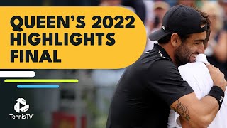 Matteo Berrettini vs Filip Krajinovic | Queen’s 2022 Final Highlights