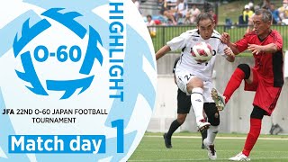 【O-60ハイライト】グループステージ｜JFA 第22回全日本O-60サッカー大会