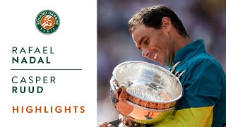 Rafael Nadal vs Casper Ruud – Final Highlights I Roland-Garros 2022