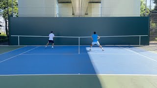 【テニス】壁とダブルスするヤツ