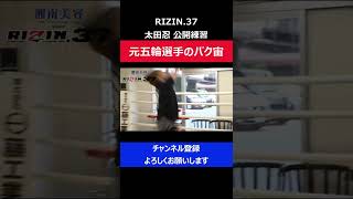 元オリンピック選手が連続バク宙を披露し身体能力のヤバさが驚異的だった瞬間/RIZIN37太田忍