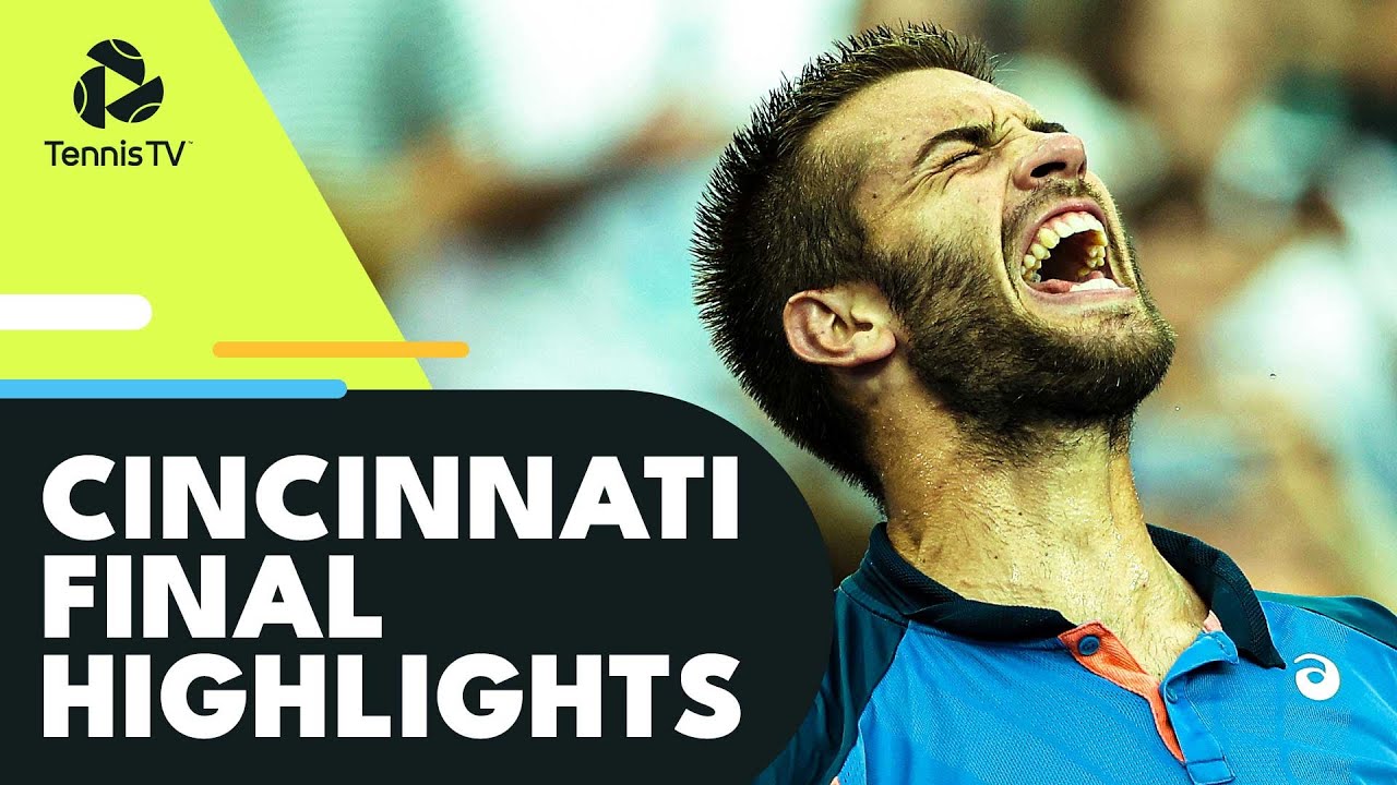 Stefanos Tsitsipas vs Borna Coric For The Title | Cincinnati 2022 Final Highlights