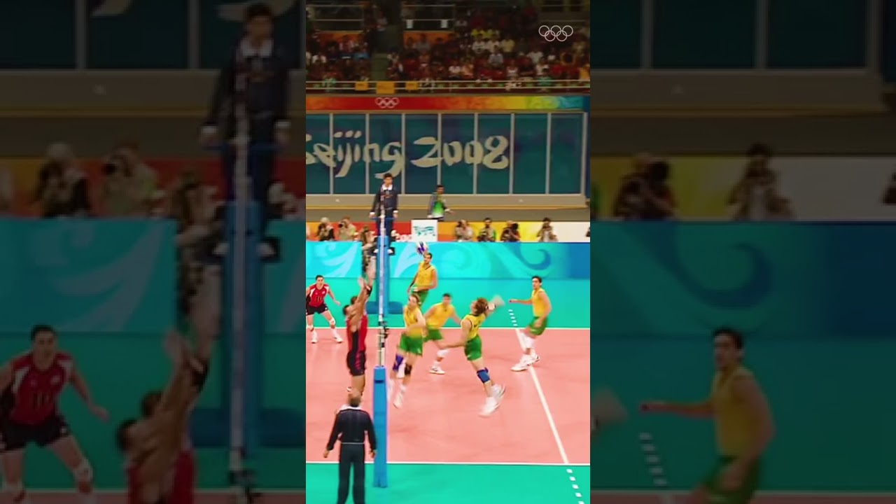Unstoppable volleyball smash!