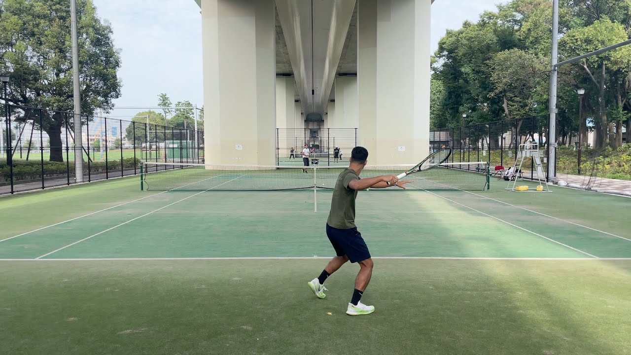 【テニス】徐々にペースを上げていくラリー練習