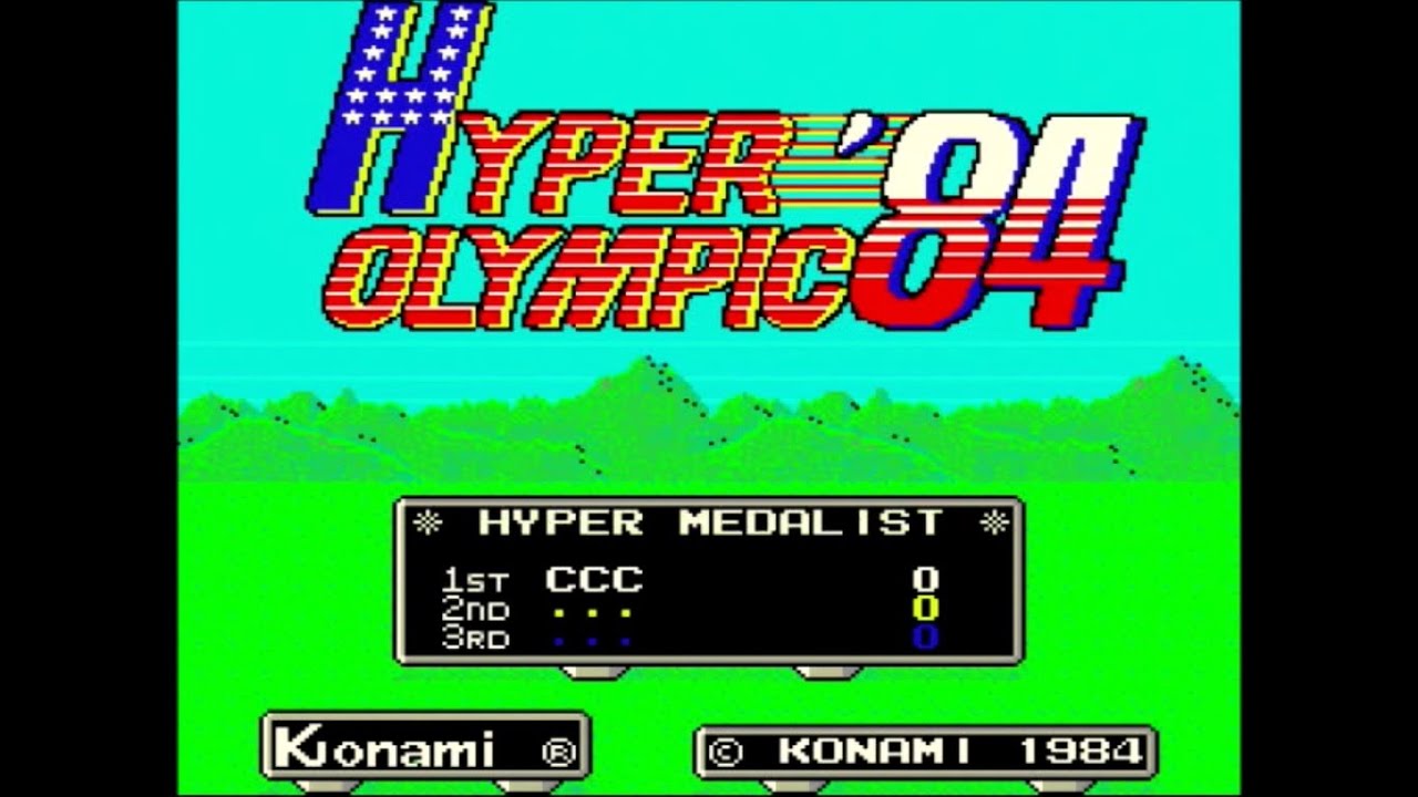 ハイパーオリンピック 84 [AC] アーケード 　HYPEROLYMPIC84 コナミ