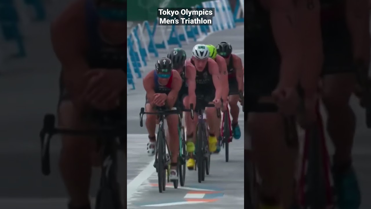 The Men’s Triathlon – Tokyo Olympics #triathlon #shorts #olympics #blummenfelt