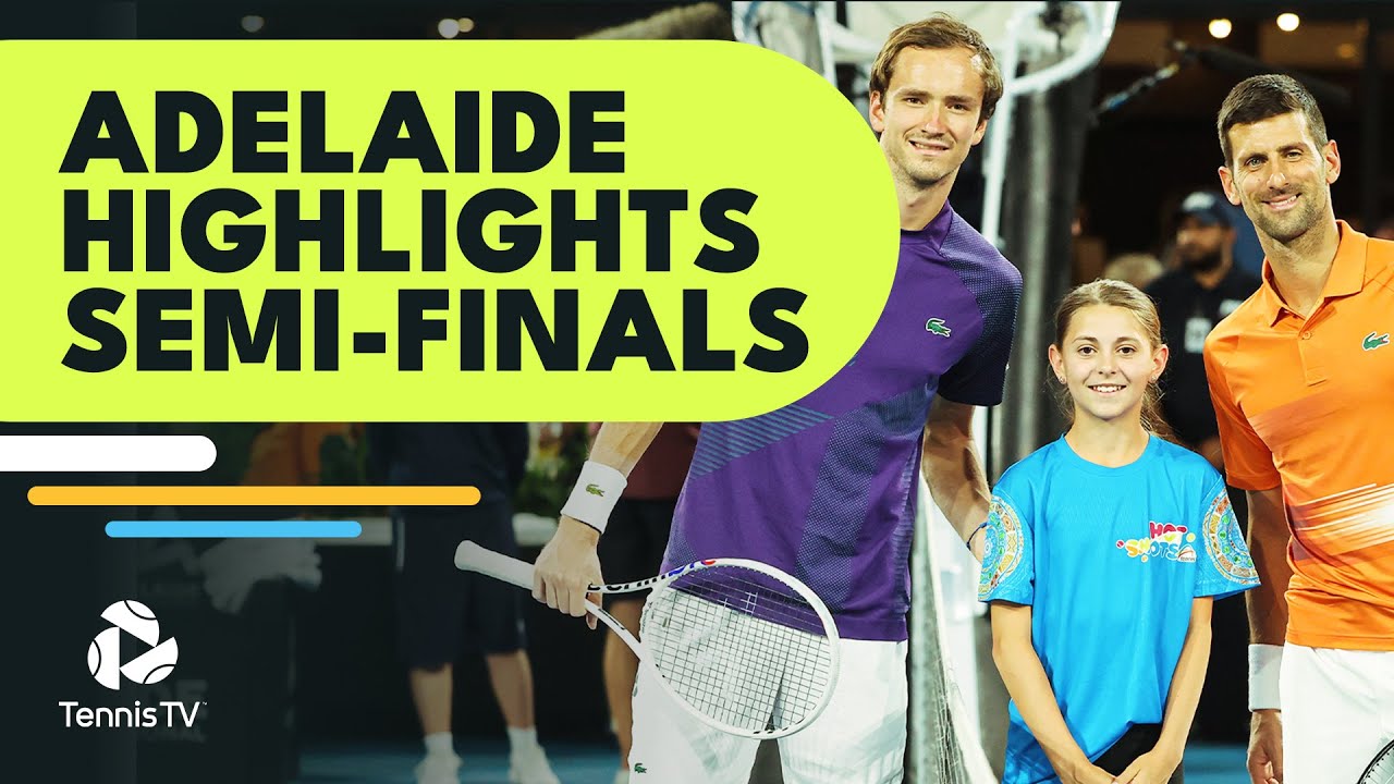 Djokovic vs Medvedev, Nishioka vs Korda! | Adelaide 2023 Semi-Final Highlights