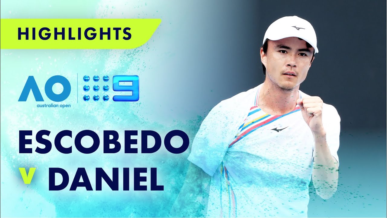 Match Highlights: Ernesto Escobedo v Taro Daniel – Australian Open 2023 | Wide World of Sports
