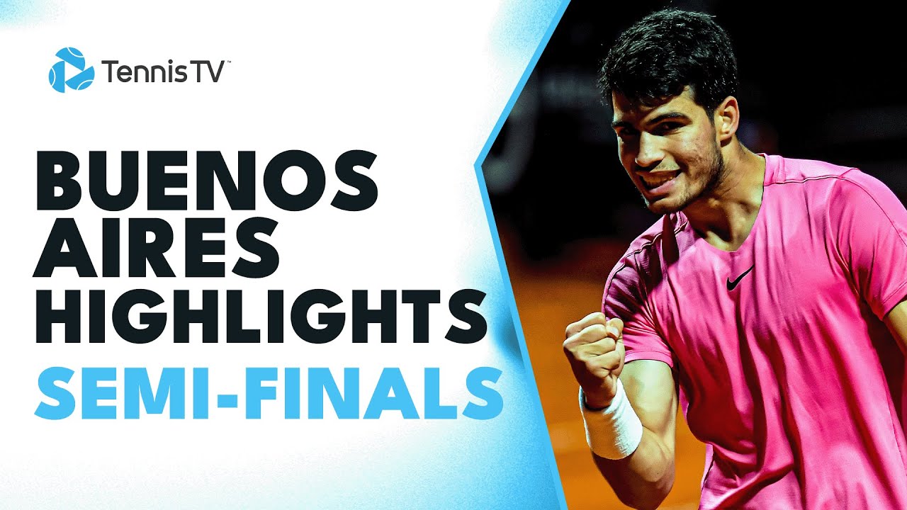 Alcaraz Takes On Zapata Miralles; Norrie Faces Varillas | 2023 Buenos Aires Semi-Final Highlights