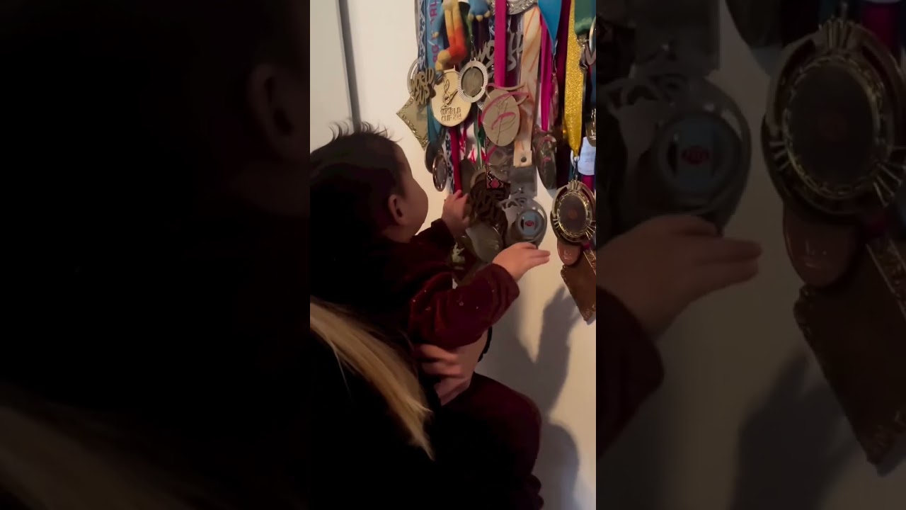 Seeing your mum’s medal collection for the first time 😍📽️: martapagnini (IG)