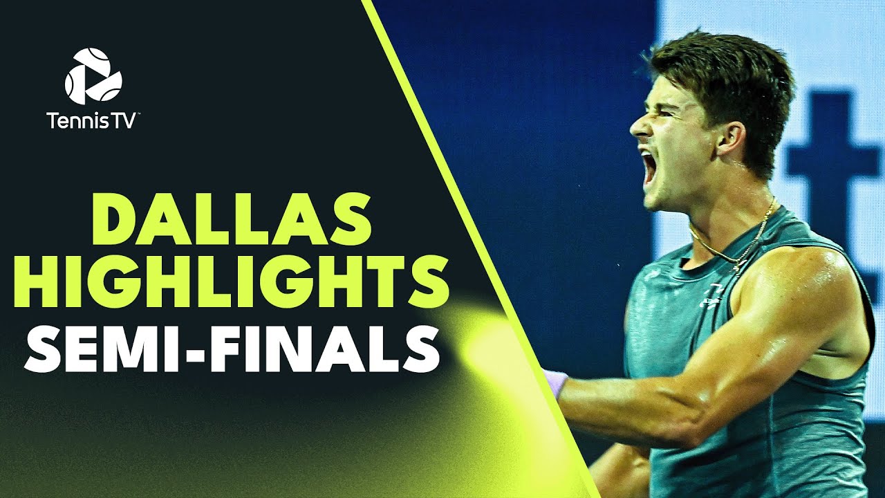 Wolf Faces Isner; Wu and Fritz Tangle | Dallas 2023 Semi-Final Highlights