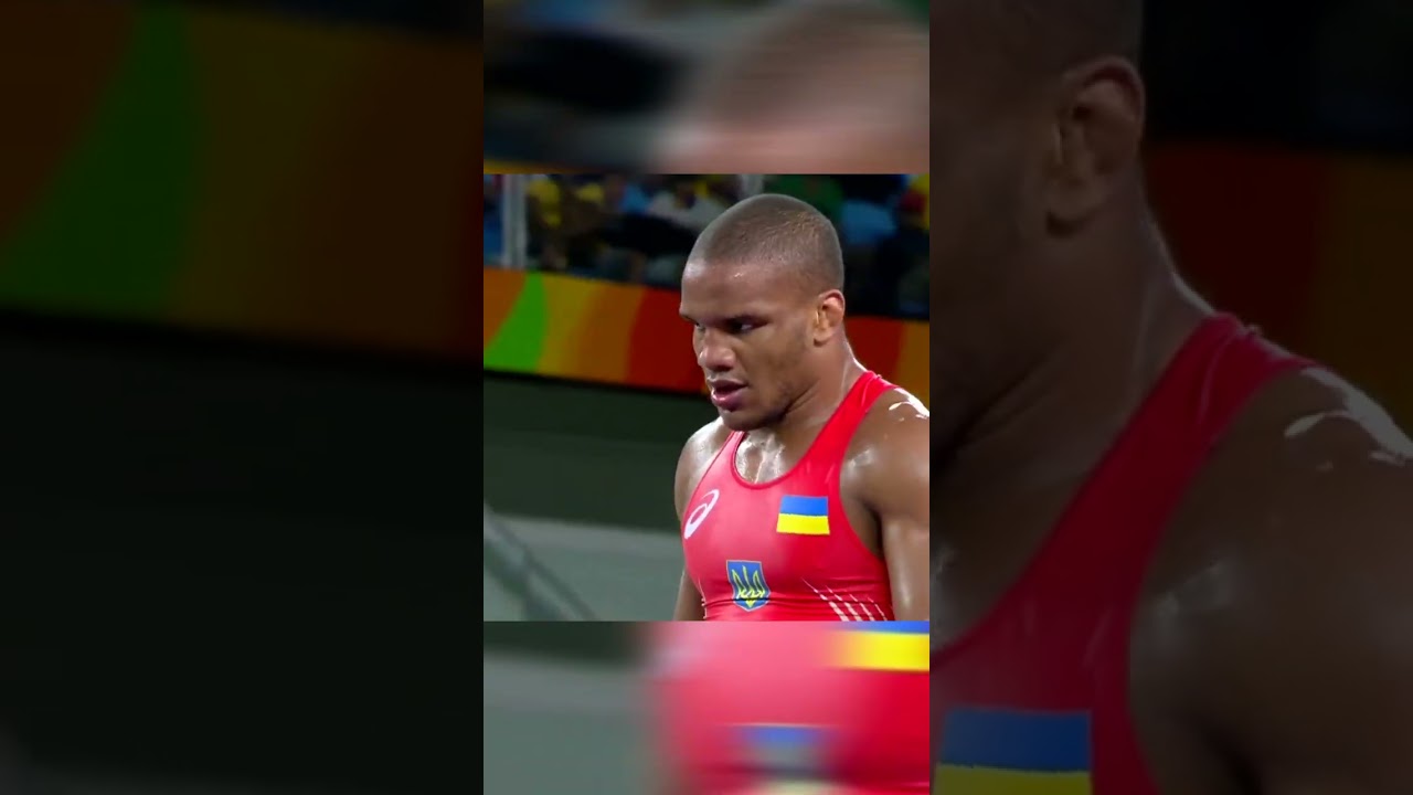 Скандальная схватка борцов на Олимпиаде: Жан Беленюк против Давита Чакветадзе