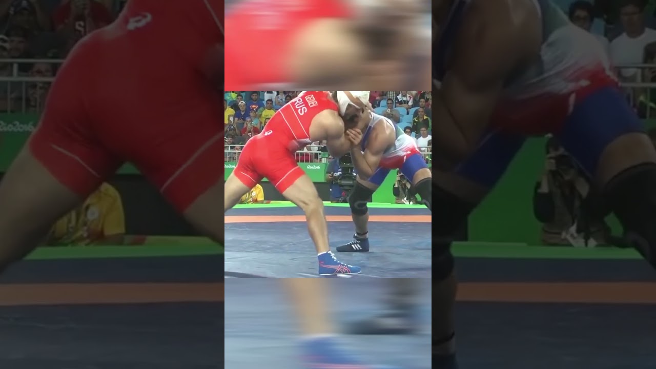 Драматичная схватка борцов на Олимпиаде 2016 – Аниуар Гедуев против Хасана Яздани