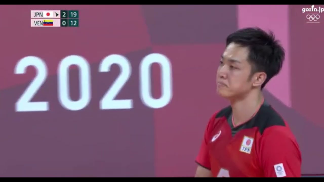 【2020東京オリンピック】藤井直伸｜男子バレーMen’s Volleyball Japan 3 0 VEN Olympics Tokyo 2020
