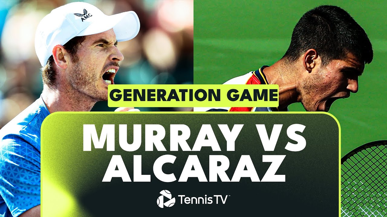 GENERATION GAME: Carlos Alcaraz vs Andy Murray | Round 2 Indian Wells 2021 Highlights
