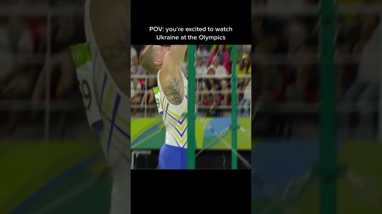 Yes this was an actual Olympic routine 🤔 #gymnast #olympics #ukraine #sports #gym #calisthenics #d1