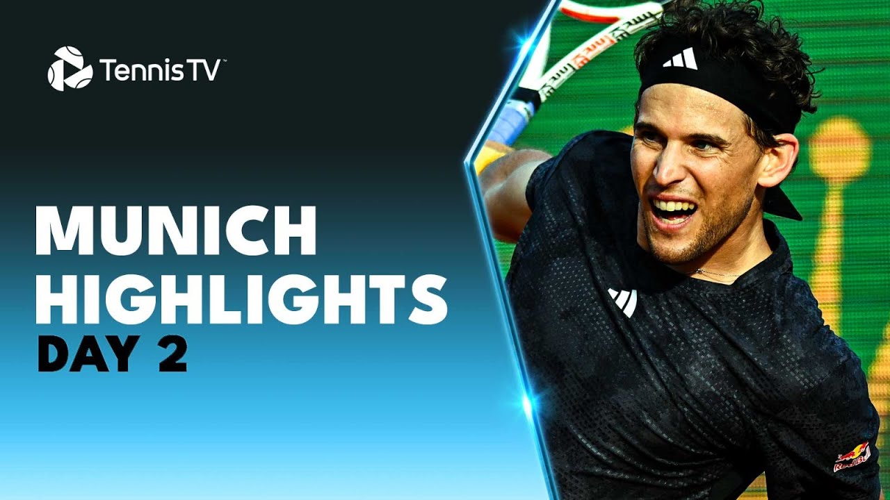 Thiem Faces Lestienne; Garin and Topo Tussle | Munich 2023 Day 2 Highlights