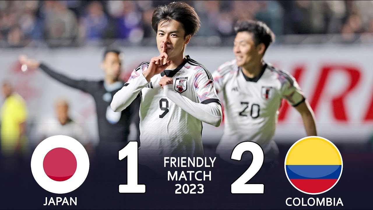 三笘薫が鮮やかな先制ヘッドもサッカー日本代表はコロンビアに惜敗｜日本代表vsコロンビア代表