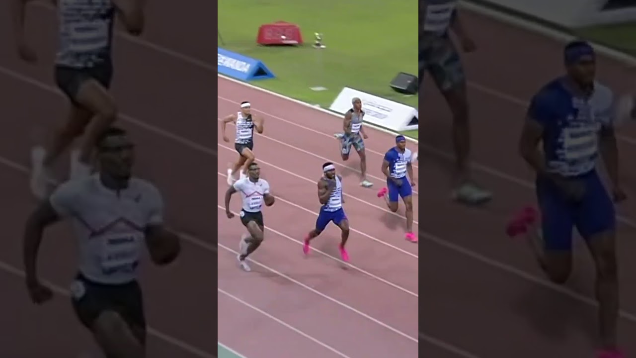 Fred Kerley turns on the jets 👟💨 for 200m win