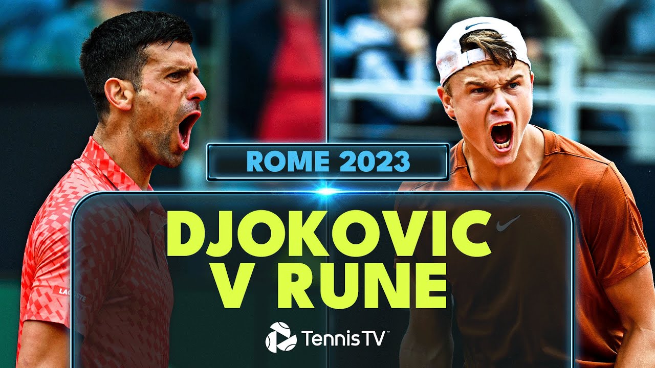 Novak Djokovic vs Holger Rune Highlights | Rome 2023